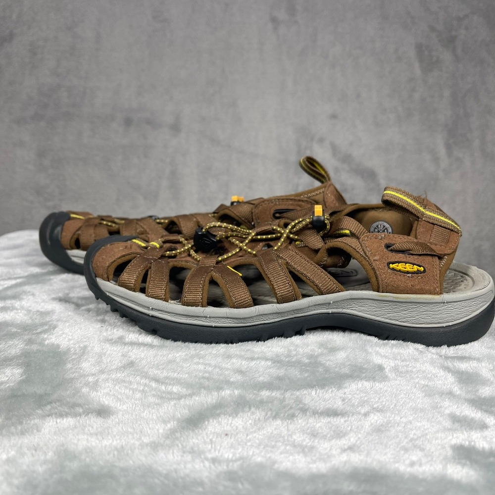 Keen Whisper Sandals Womens 8.5 Brown Waterproof Hiking Outdoor 1003713